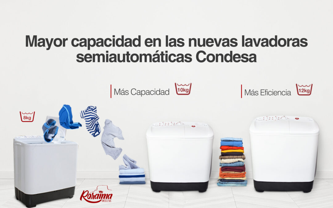 Lavadoras Semiautomáticas de Condesa