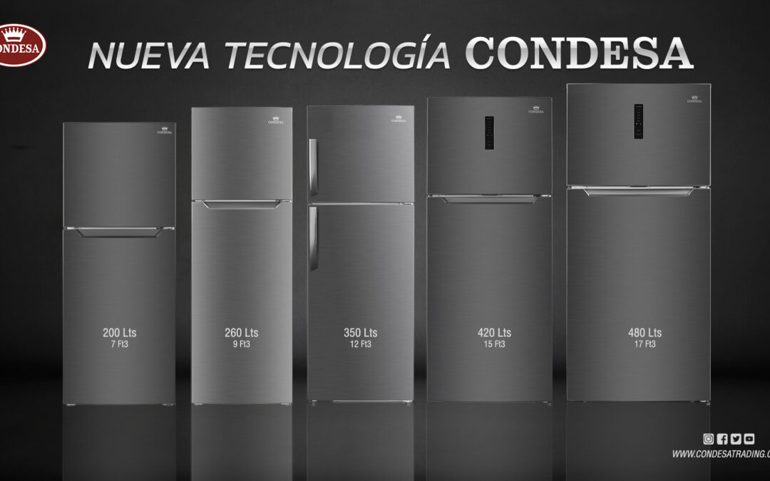 nueva línea de refrigeradores condesa
