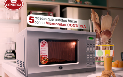 Prepara recetas rápidas con tu Microondas Condesa